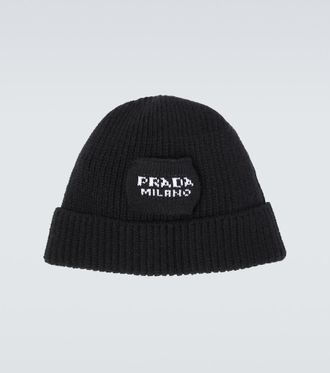 Prada Wool and cashmere-blend beanie
