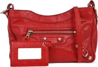Balenciaga Hip leather shoulder bag - Rood