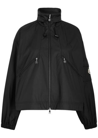 Moncler Hemar Nylon Parka - Black - 4 (UK 16 /xl)
