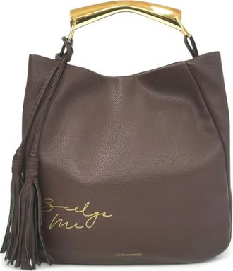 Le Pandorine Denise tote bag - Brown