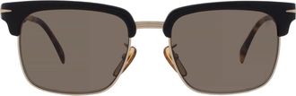 David Beckham Grey Square Mens Sunglasses DB 1119/G/S 0XWY/IR 55
