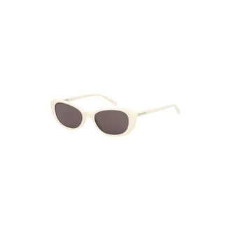 Saint Laurent Zonnebrillen - Dames - Accessoires - Beige - Maat: 52 MM