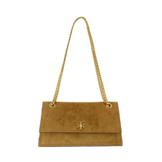 Tory Burch Kira Turnlock Shoulder Bag - female - Tory Burch - Shoulder Bags - Beige - ONE SIZE - Bags