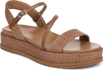 Naturalizer Zayda Platform Sandal in Walnut Wake at Nordstrom, Size 7.5