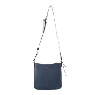 Michael Kors Blue Canvas Crossbody Womens Bag