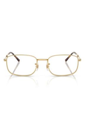 Ray-Ban 52mm Pillow Optical Glasses in Arista at Nordstrom