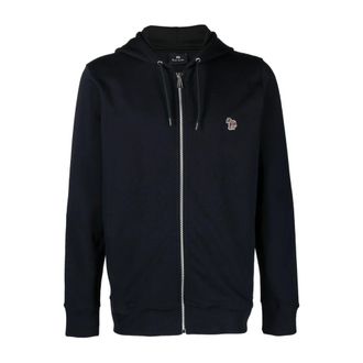Paul Smith Heren, Sweatshirts & Hoodies, Blauw, Maat: S Katoen