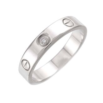 Cartier Silver White Gold (18K) Band Ring (Pre-Owned)
