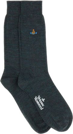 Vivienne Westwood Socks With Logo-Donna