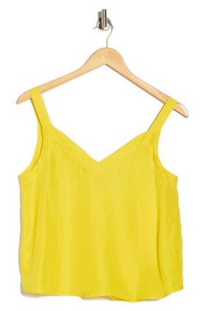 The Great. The Port Crop Silk Camisole in Sunbeam at Nordstrom Rack, Size 3 (Fits Like 12-14 Us)