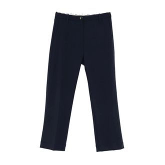 Nine In The Morning Cropped Trousers, female, Blue, W32, Magda Bootcut
