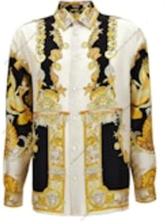 Versace Hombre, Camisas, Multicolor, Talla: M