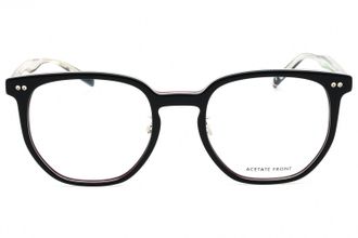 Tommy Hilfiger TH2167F Round Acetate Eyeglasses - Black