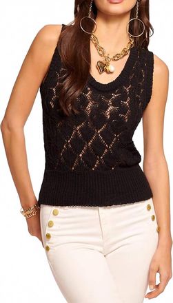 Ramy Brook Tatiana Knit Tank In Black