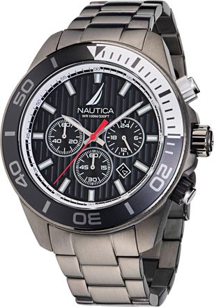 Nautica Mens Nautica One Stainless Steel Chronograph Watch
