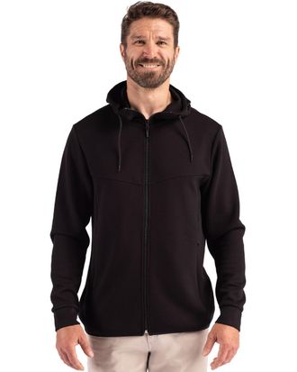 Clique Haven Recycled Mens Full Zip Hooded Sweatshirt