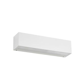 Lucande L&aacute;mpara de pared led exterior de aluminio blanco