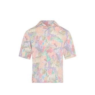 Martine Rose Fruit-print Short-sleeve Shirt