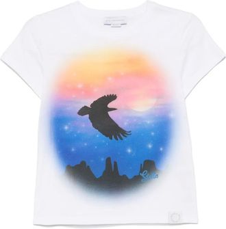 Stella McCartney T-shirt con stampa - Bianco