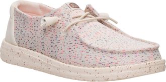 HeyDude Wendy Stretch Polyester Dames Taupe/Multi Instappers