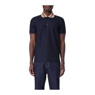 Burberry Heren, Tops, Blauw, Maat: S Denim