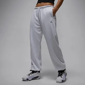 Nike Jordan Womens Jordan Sport Crossover Dri-FIT Fleece Pants in Brown | IB2504-051