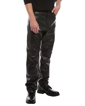 Blk Dnm Blk Dnm Leather Pant