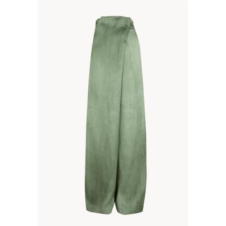 Cortana Broeken, Dames, Groen, XL, Leer, Elea Broeken