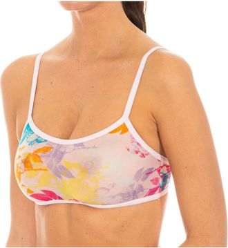 Calvin Klein Top - Dames - Sport BHs - Veelkleurig - S - Nylon - Fitness
