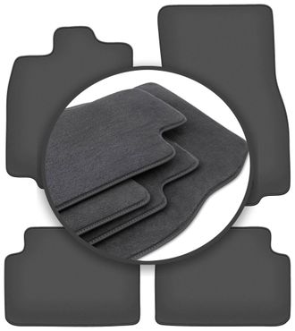 OEM Alfombrillas Premium Para Jaguar Xf I 2wd X250 Sed&aacute;n, Familiar (2007-2015)