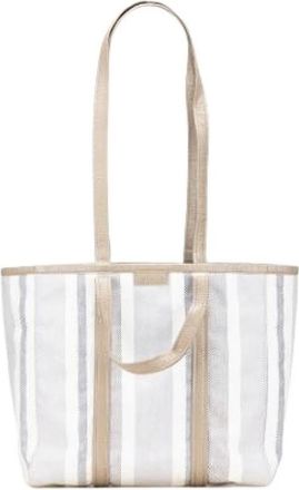 Balenciaga Pre-owned Barbes East West Shopper Bag - Dames - Vintage Shopper - Grijs - ONE Size - Leer - Vintage