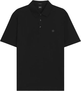 HUGO BOSS Black Logo Monogram Polo