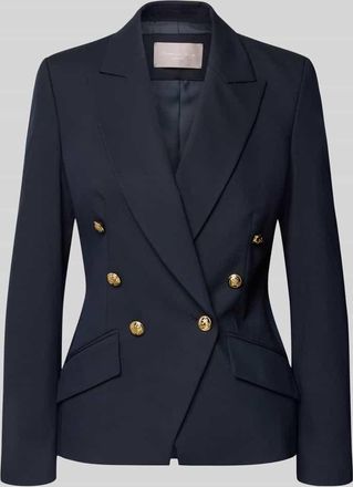 Christian Berg Slim Fit Blazer mit Viskose-Anteil in Marine, Gr&ouml;&szlig;e 42