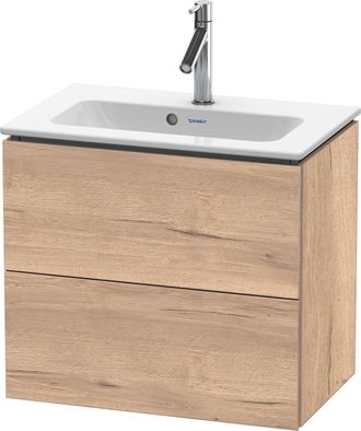 Duravit Duravit L-cube Mueble Bajo Lavabo Suspendido, Compact, 2 Cajones