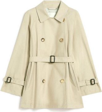 Max Mara Sabbia Crop Trench Coat