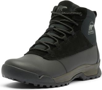Sorel Buxton Lite Lace Plus WP Winterschuhe f&uuml;r Herren | schwarz/grau