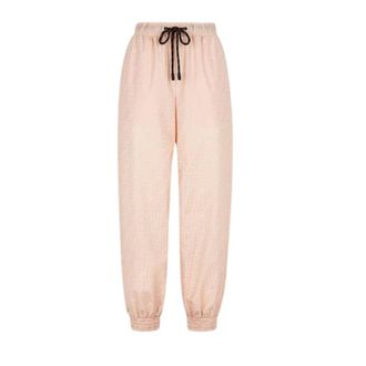 Fendi Pantalones de ch&aacute;ndal de pierna recta - Trousers - Mujer - Rosa - M