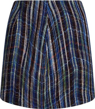 Missoni Caperdoni Chevron Textured Knit Mini Skirt