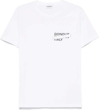 Dondup T-shirt con logo - Bianco