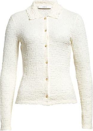 Vince Smocked Shirt in Gesso at Nordstrom Rack, Size Small