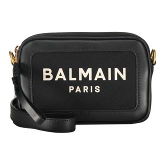 Balmain Cross Body Bags, female, Black, Size: ONE SIZE Elegant Shoulder Bag