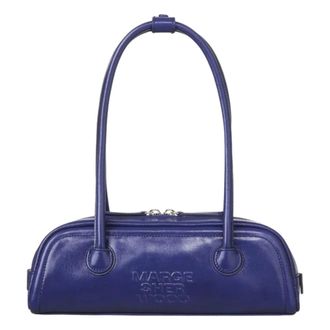 Marge Sherwood Soft Boston EW Mini - - Bags - Donna - Blu - ONE SIZE
