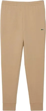Lacoste Broeken, Heren, Beige, M, Katoen, Slim Fit Trainingsbroek