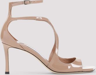 Jimmy Choo London Pink Leather Heels