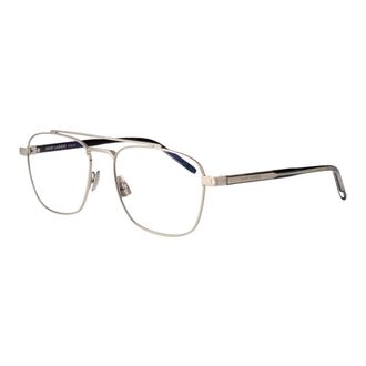Saint Laurent Hoekige Optische Montuur - unisex - Brillen - Grijs - 56 MM - Nylon - Accessoires
