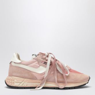 Autry Reelwind Super Vintage sneakers in pink nylon and suede