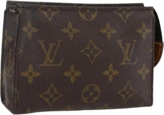 Louis Vuitton Pre-owned Clutches, female, Brown, Size: ONE SIZE Pre-owned Vintage Canvas Clutch