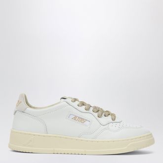 Autry Sneakers Medalist bianca/oro
