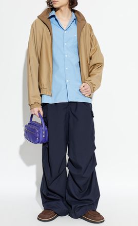 Marni Shirt With Logo, Mens, Blue