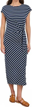 Rails Selah Dress In Navy Ivory Stripe